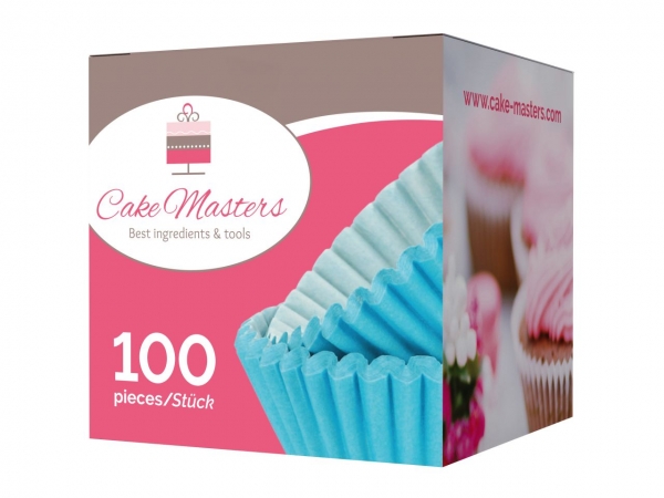 Paper Cups - Turquoise - 100 Pieces